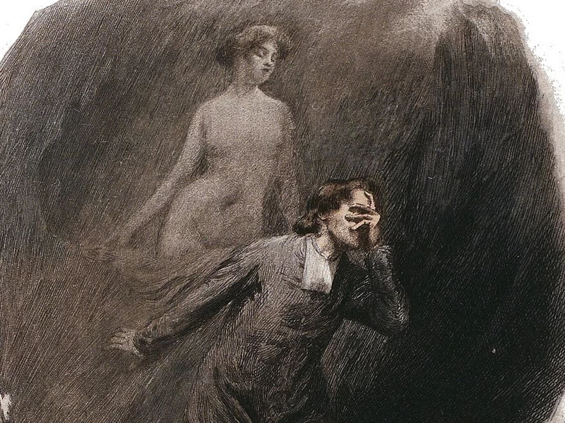 1866-Eugène Decisy - La donna morta innamorata, 1904